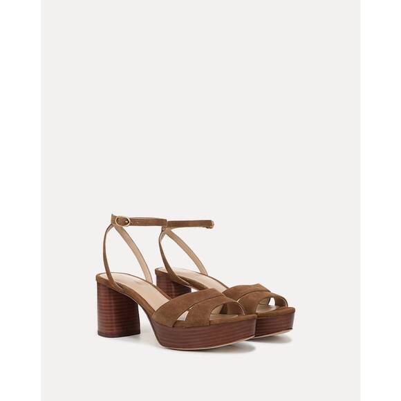 VERONICA BEARD Shoes - NEW VERONICA BEARD women's drina platform block heel sandal in hazelwood